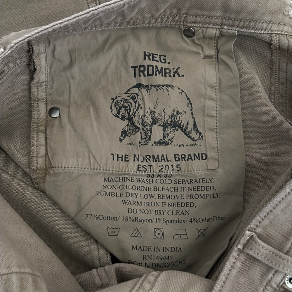 The Normal Brand five pocket - Picture 3 of 5